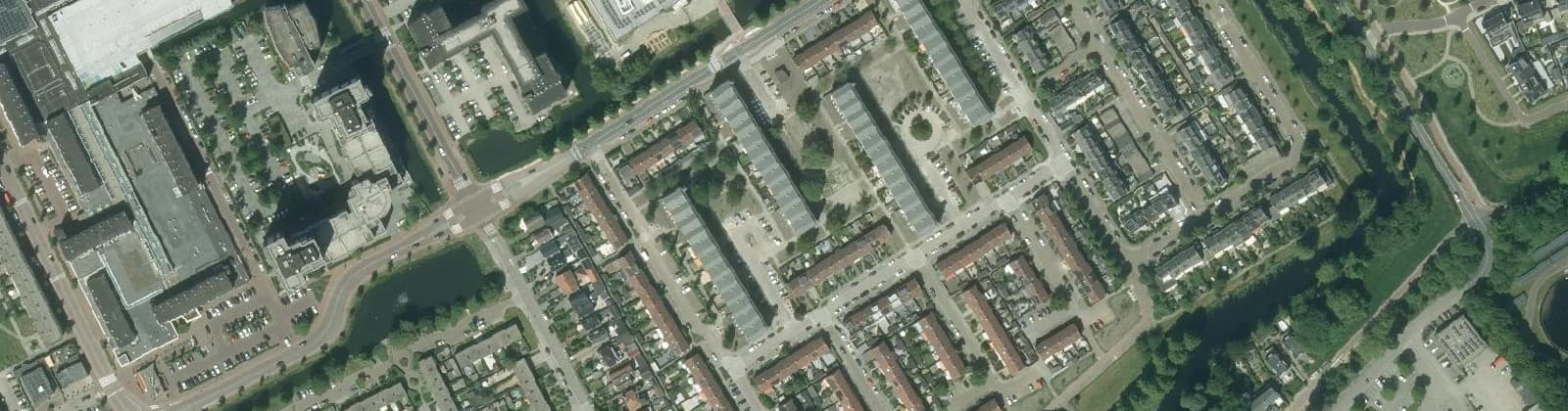 Luchtfoto van Kievitlaan