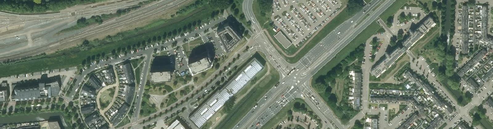 Luchtfoto van Capelsebrug