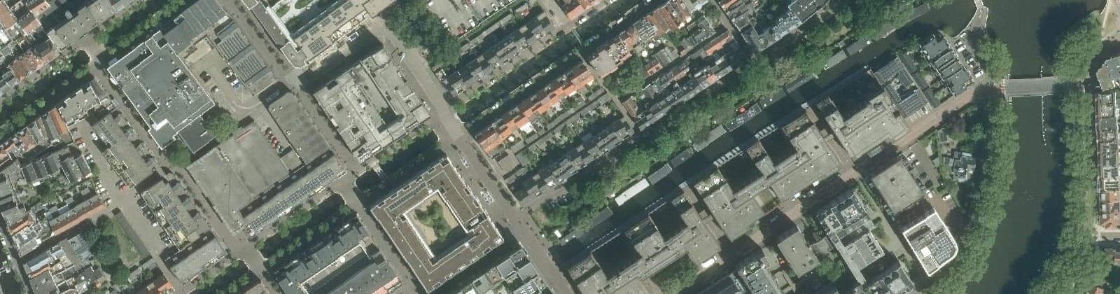 Luchtfoto van In de Veste