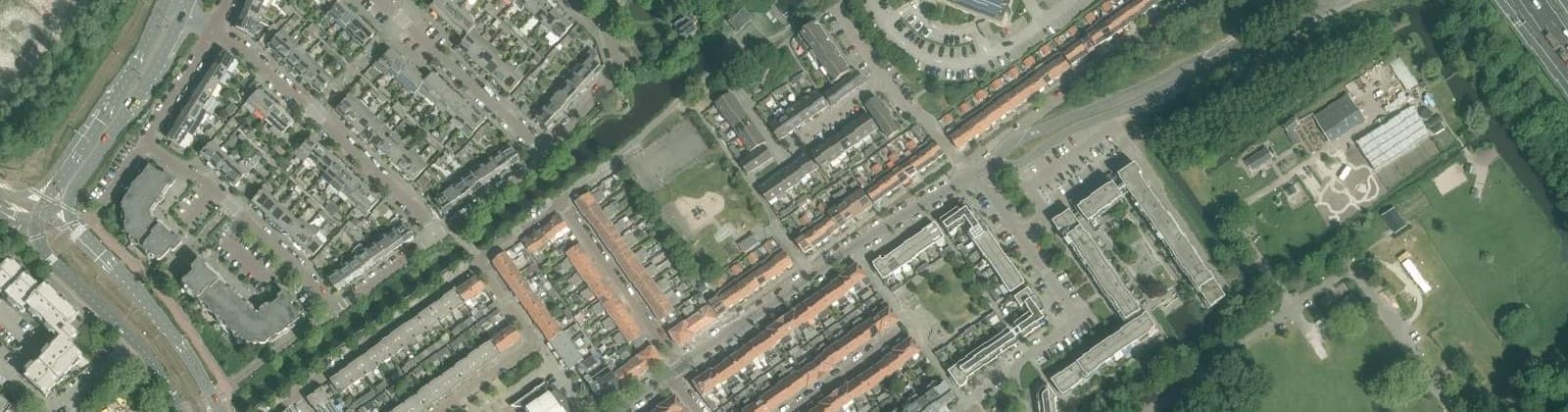 Luchtfoto van Indische Buurt-Noord
