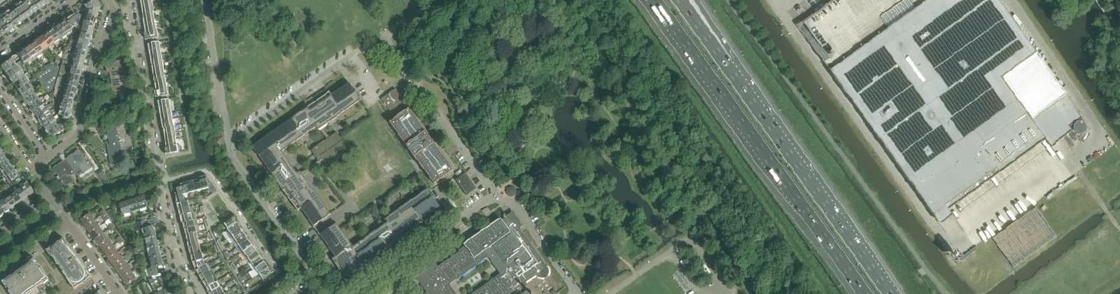 Luchtfoto van Sint Joris