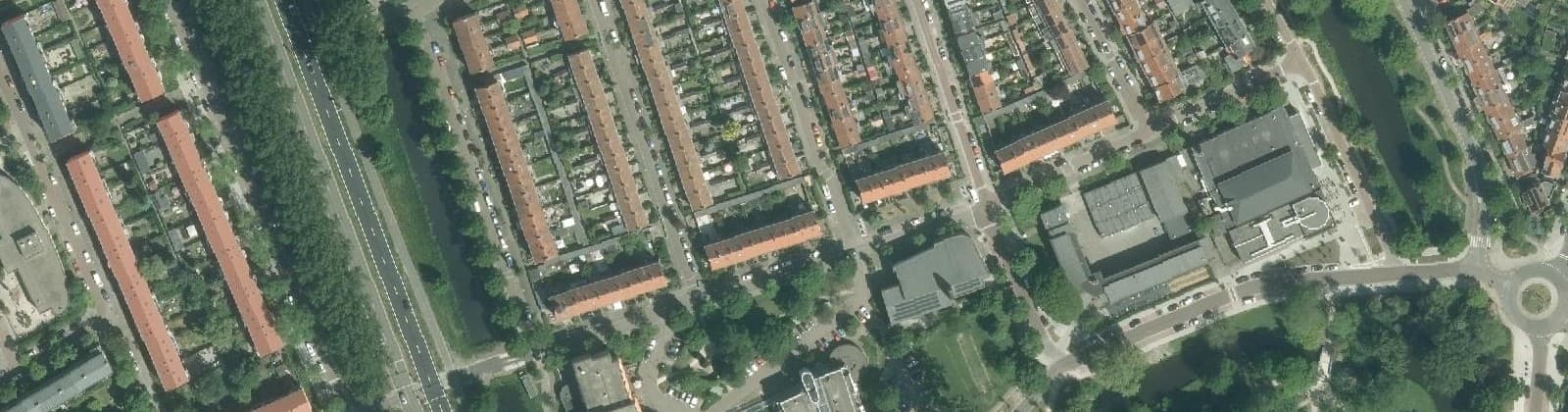 Luchtfoto van Ministersbuurt-West