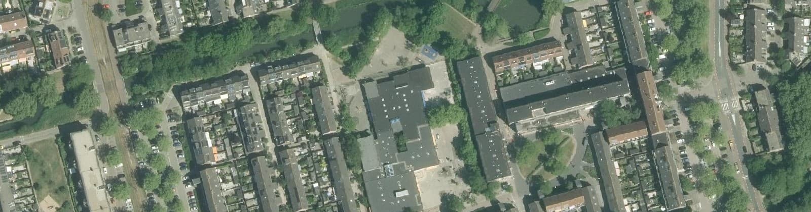 Luchtfoto van Afrikabuurt-Oost