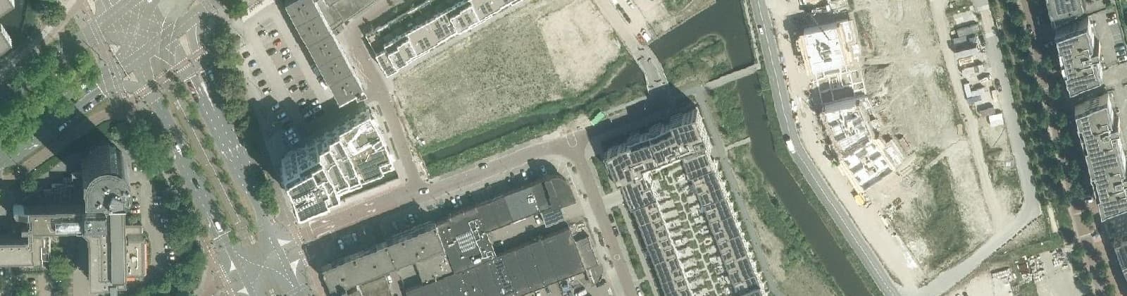 Luchtfoto van Bedrijventerrein Voorhof