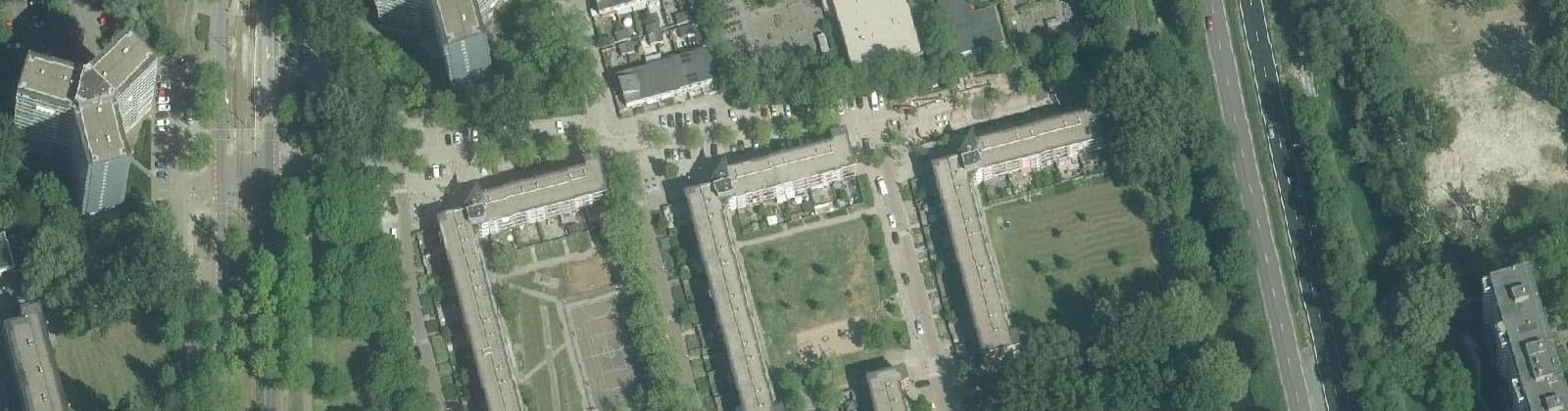 Luchtfoto van Het Rode Dorp