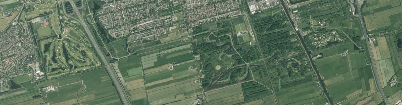 Luchtfoto van Abtswoude
