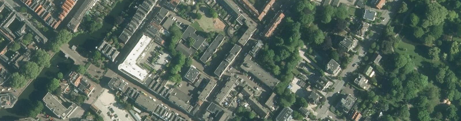 Luchtfoto van Kasperspad en omgeving