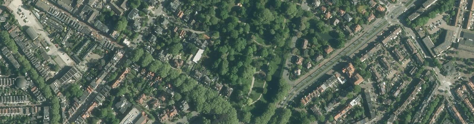 Luchtfoto van Park Merwestein en omgeving