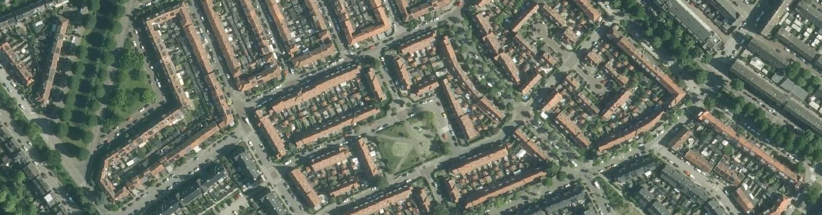 Luchtfoto van Breitnerstraat en omgeving