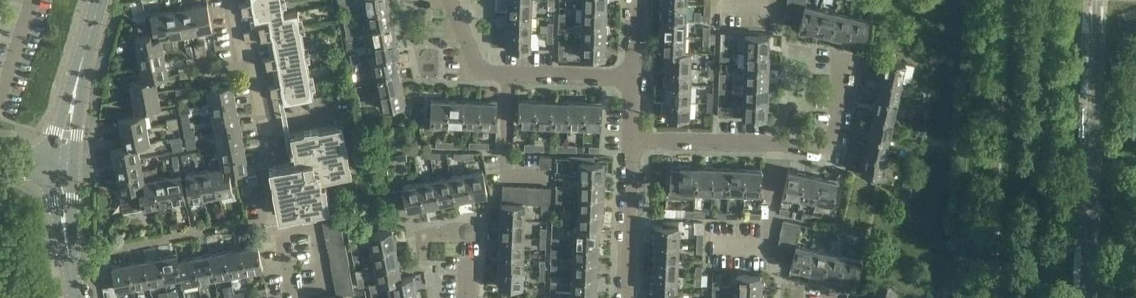 Luchtfoto van Minnaertweg en omgeving