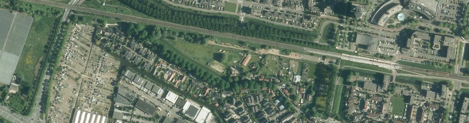 Luchtfoto van Vissersdijk-Noord