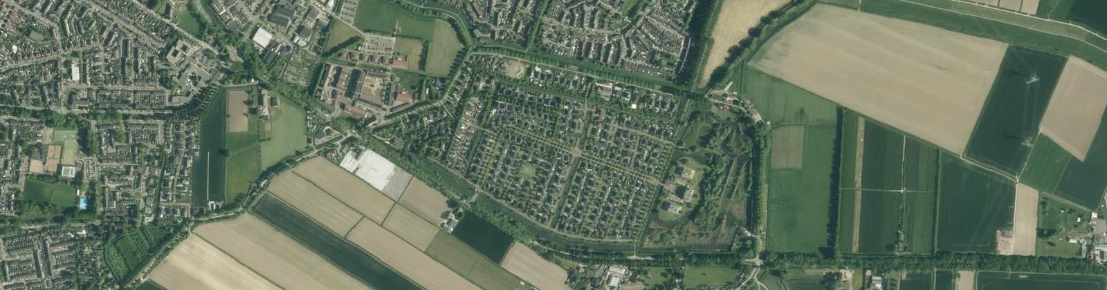 Luchtfoto van De Hoven