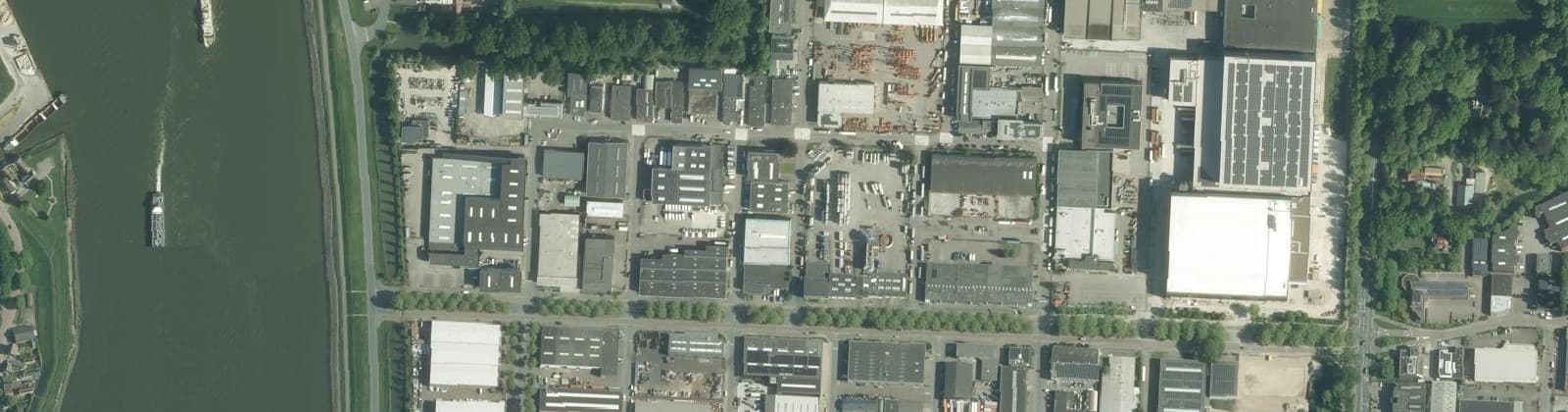 Luchtfoto van Dordtse Kil I