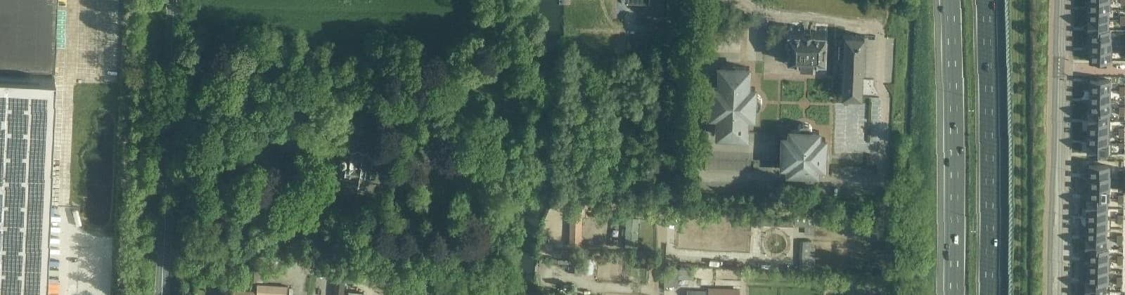 Luchtfoto van Schotman terrein
