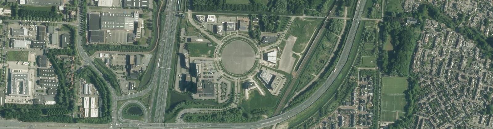 Luchtfoto van Amstelwijck