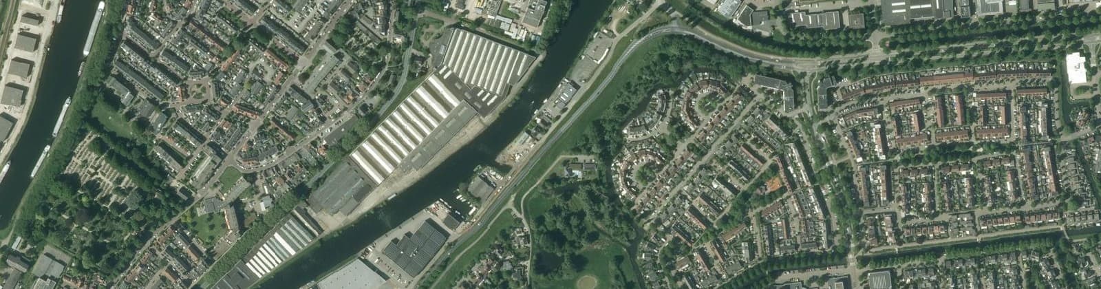Luchtfoto van Linge