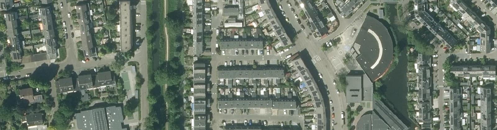 Luchtfoto van Molenbuurt