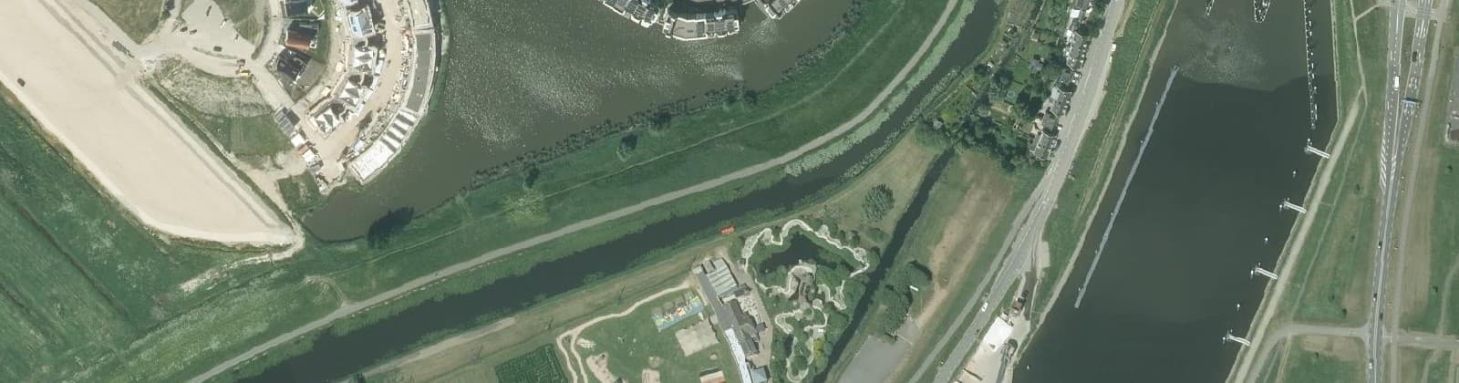 Luchtfoto van Ringvaartbocht