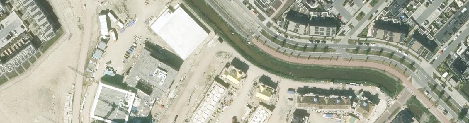 Luchtfoto van Percelenbuurt