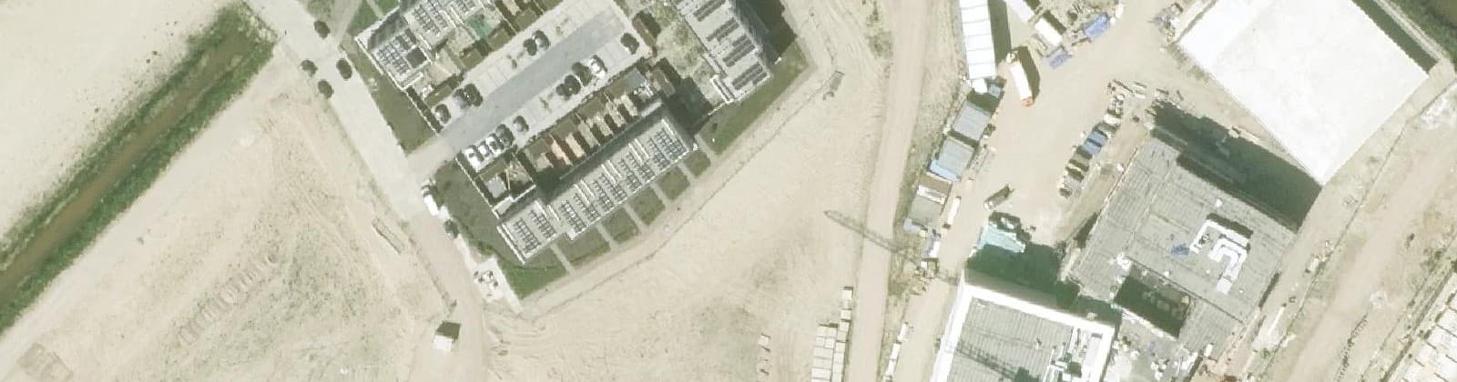 Luchtfoto van Boekdrukkersbuurt