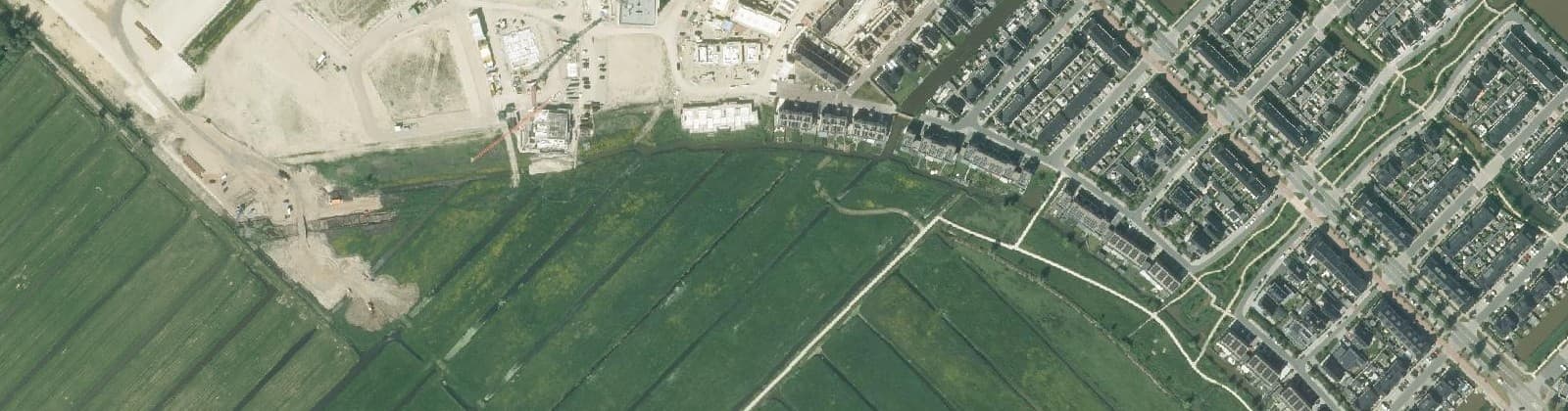 Luchtfoto van Westergouwe