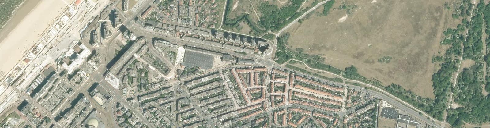 Luchtfoto van Belgisch Park