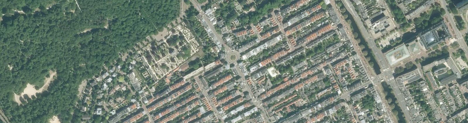 Luchtfoto van Archipelbuurt
