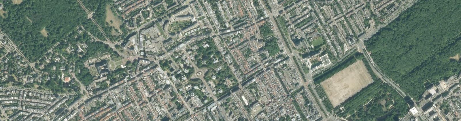 Luchtfoto van Willemspark