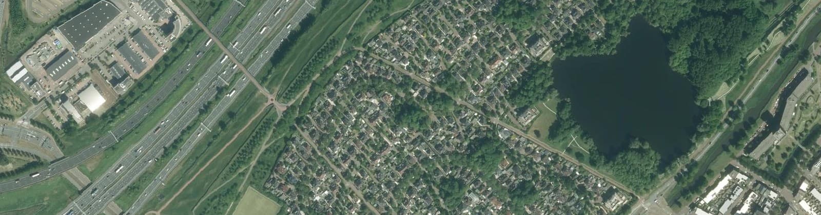 Luchtfoto van Bosweide