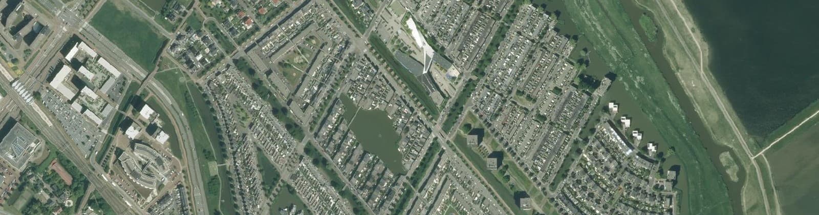 Luchtfoto van De Vissen