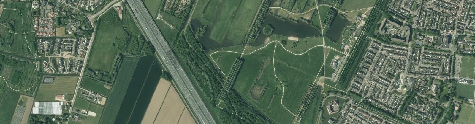 Luchtfoto van Sandelingen-Ambacht