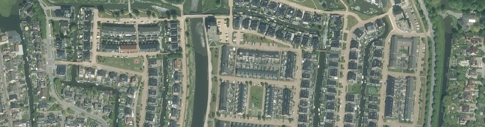 Luchtfoto van Oosterweed