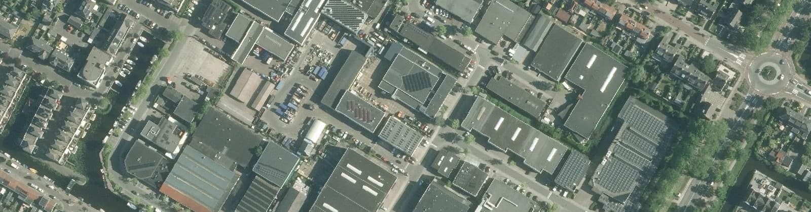 Luchtfoto van Hillegommerbeek