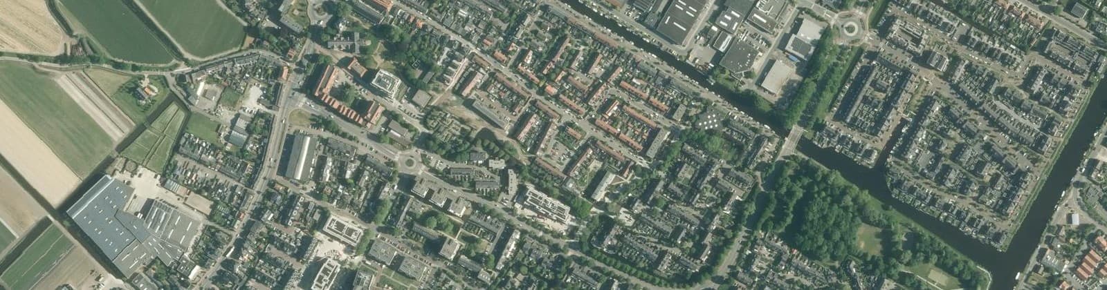 Luchtfoto van Brouwerlaankwartier
