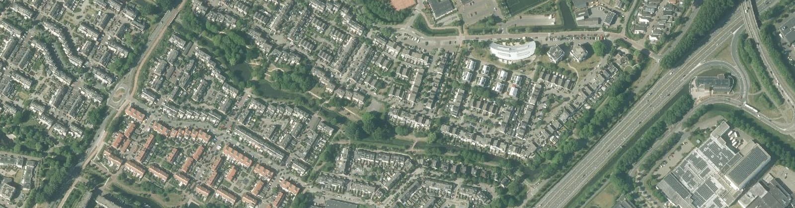 Luchtfoto van Rijnsoever-Oost