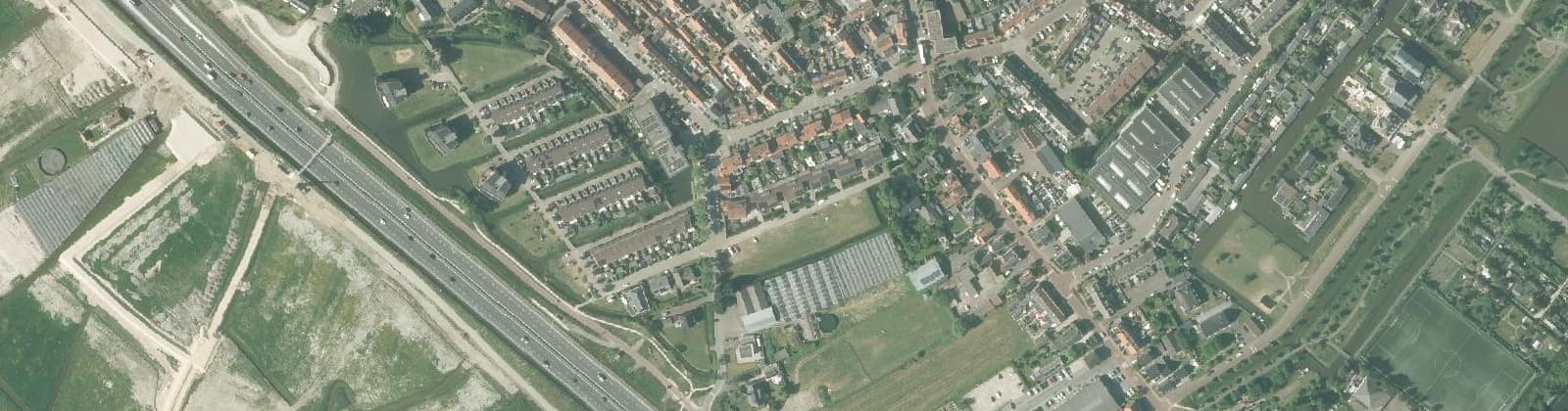 Luchtfoto van Dorp