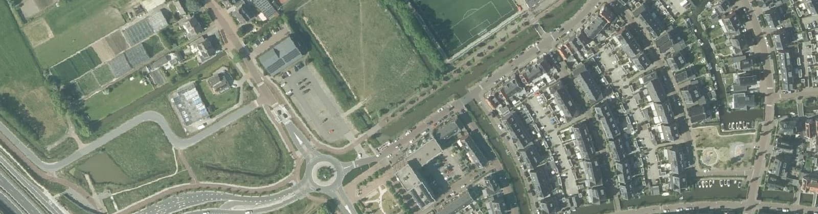 Luchtfoto van 't Duyfrak