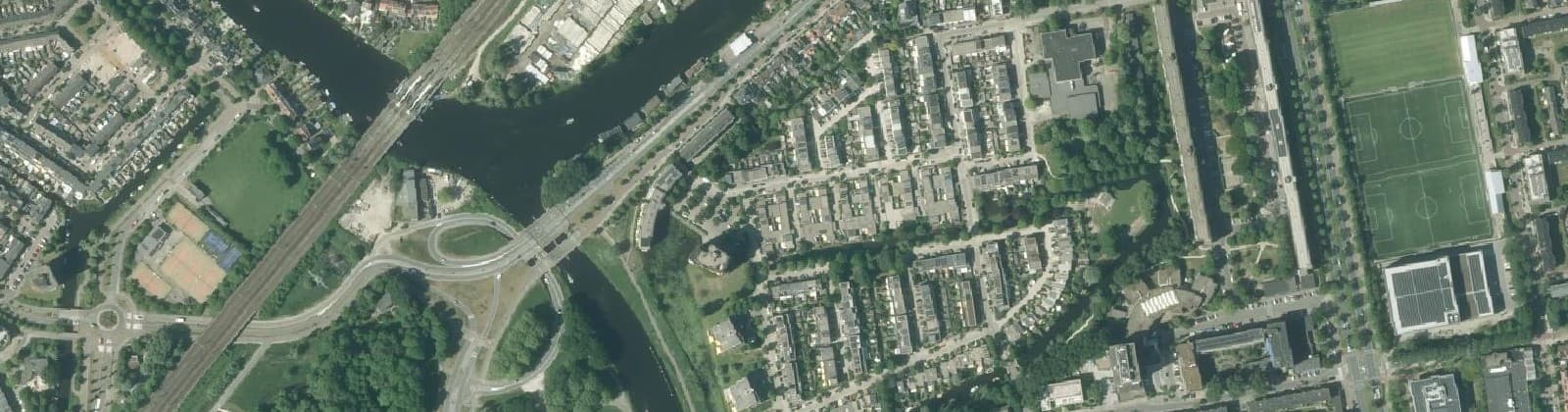 Luchtfoto van Boshuizen