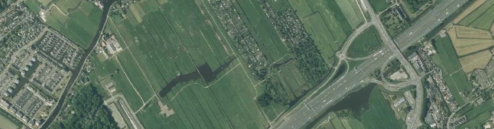 Luchtfoto van Oostvliet