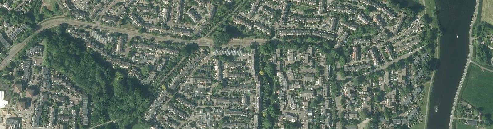 Luchtfoto van Zijlwijk-Noord