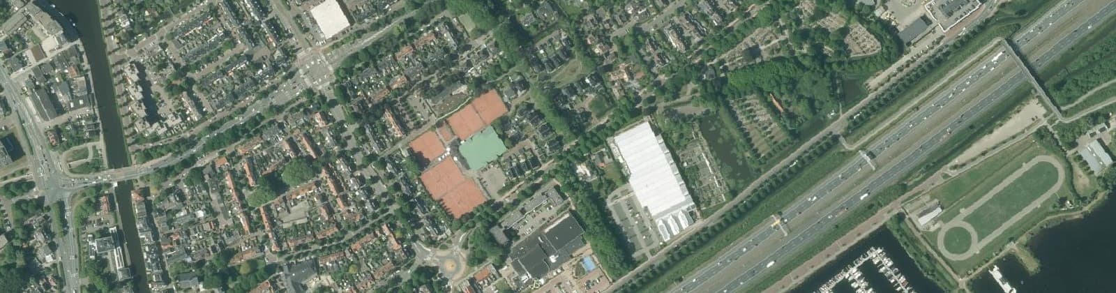 Luchtfoto van Kerkwijk