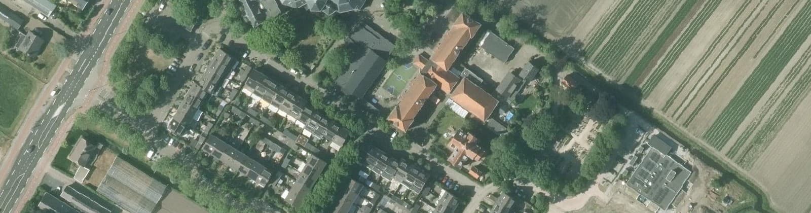 Luchtfoto van Ter Beek