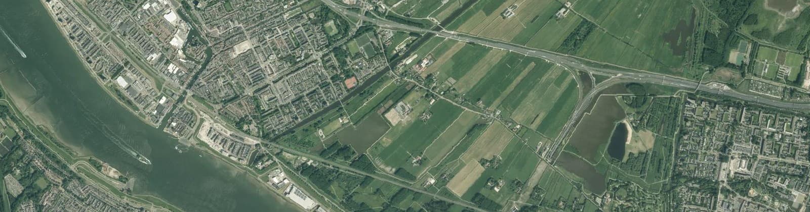 Luchtfoto van Zuidbuurt