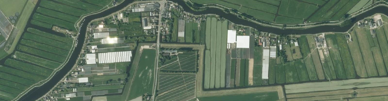 Luchtfoto van Vrouwenakker