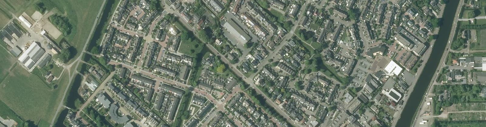 Luchtfoto van Aardam West