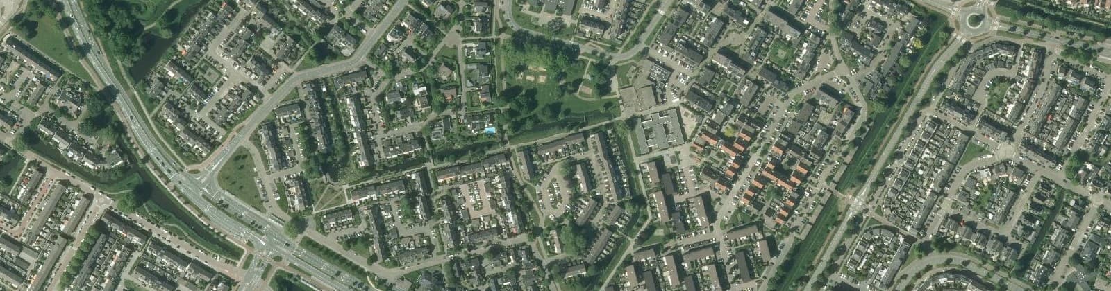 Luchtfoto van Molenbuurt