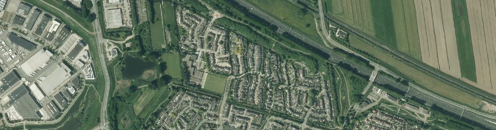 Luchtfoto van Achterdijk