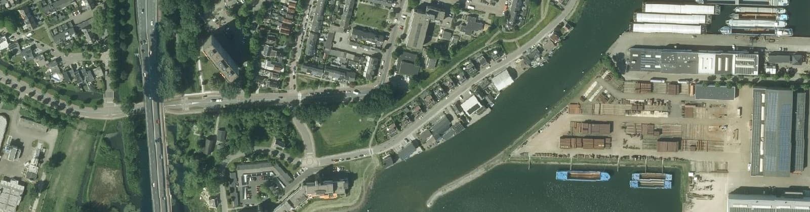 Luchtfoto van De Kooy