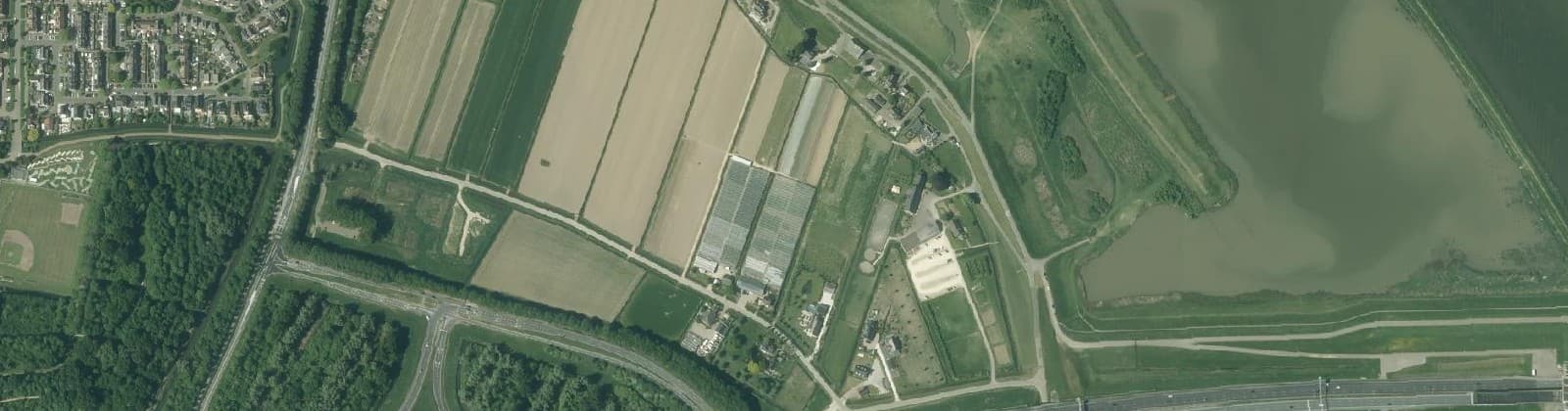 Luchtfoto van Oostendam