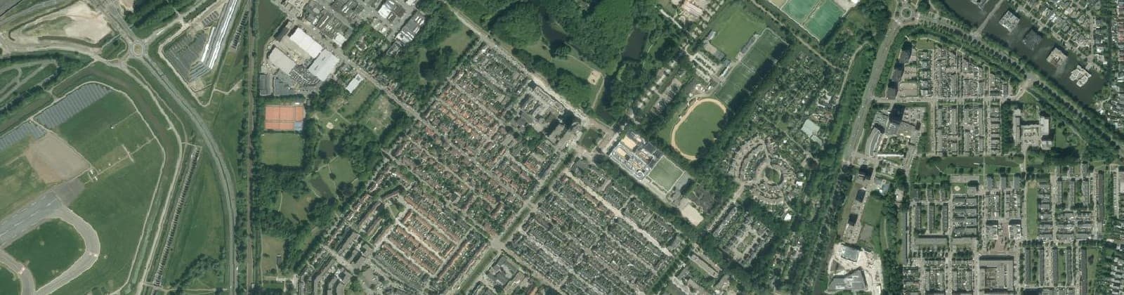 Luchtfoto van Schiebroek
